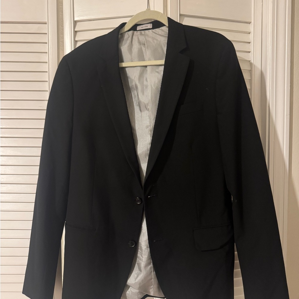 Classic Black Men's Blazer